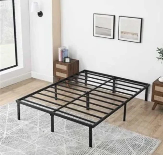 Black Metal Bed Frame - photo 2