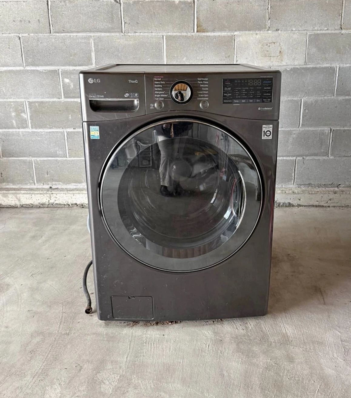 LG ThinQ Inverter Direct Drive Washer