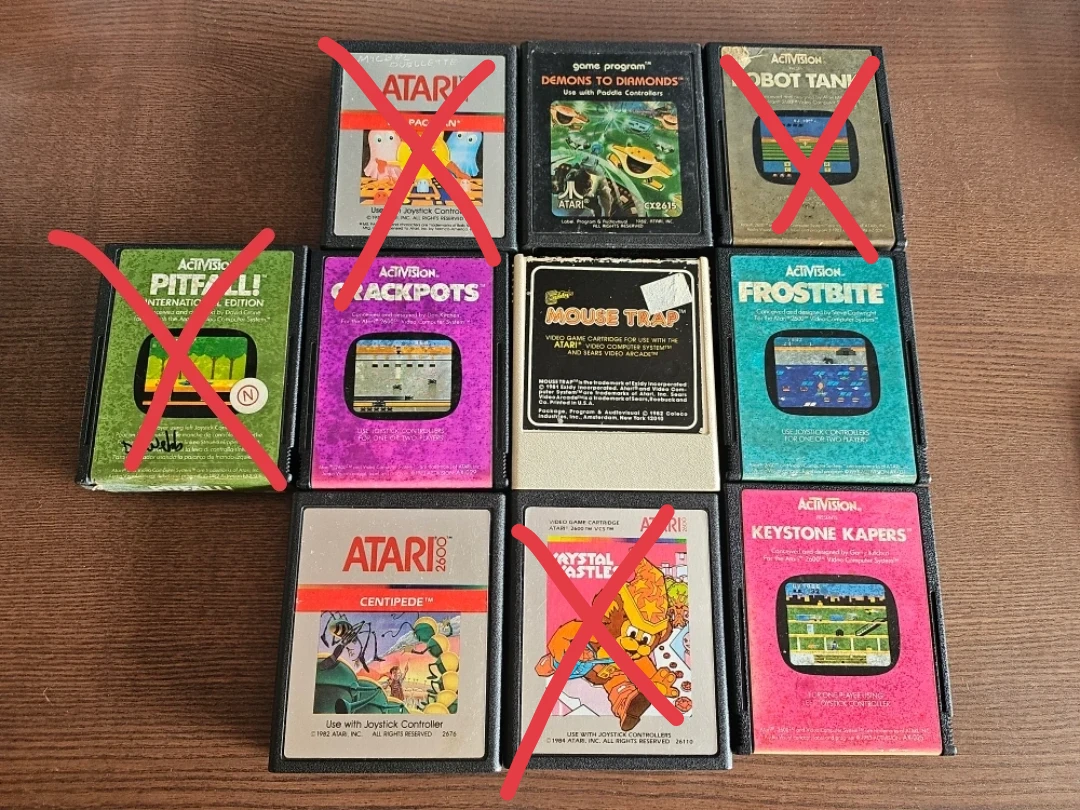Atari 2600 Games for Sale! - photo 2