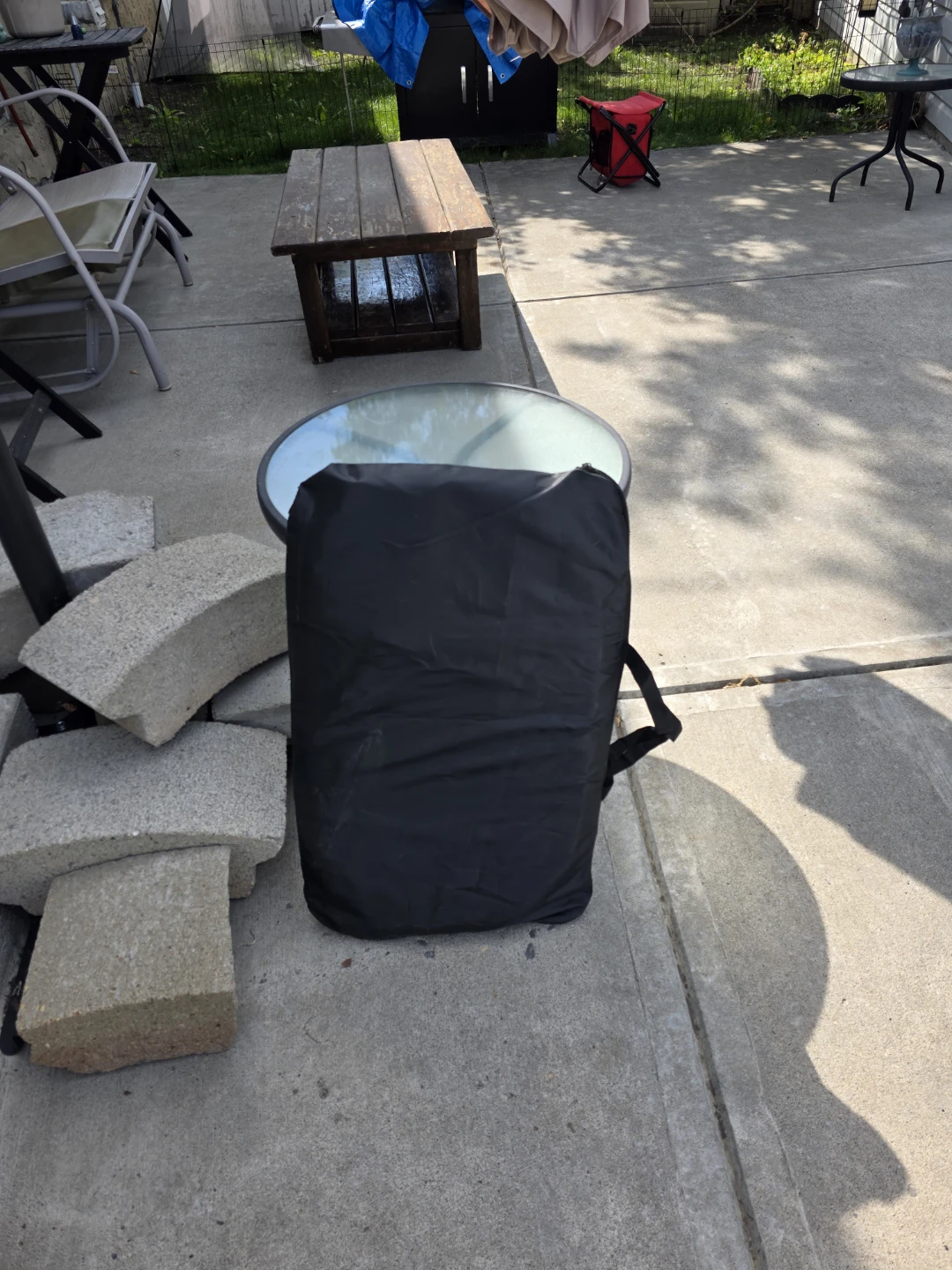 Blue Pop-Up Pet Playpen LARGE:  36x36x24 inches. - photo 5