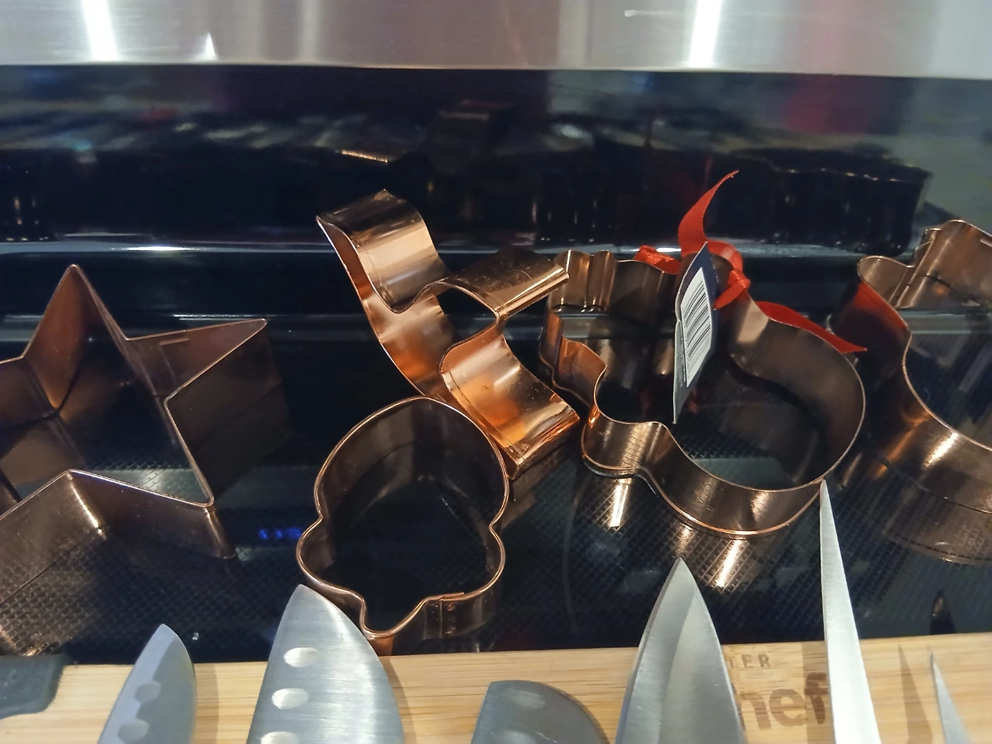 Assorted Kitchen Knives and Cookie Cutters - photo 4