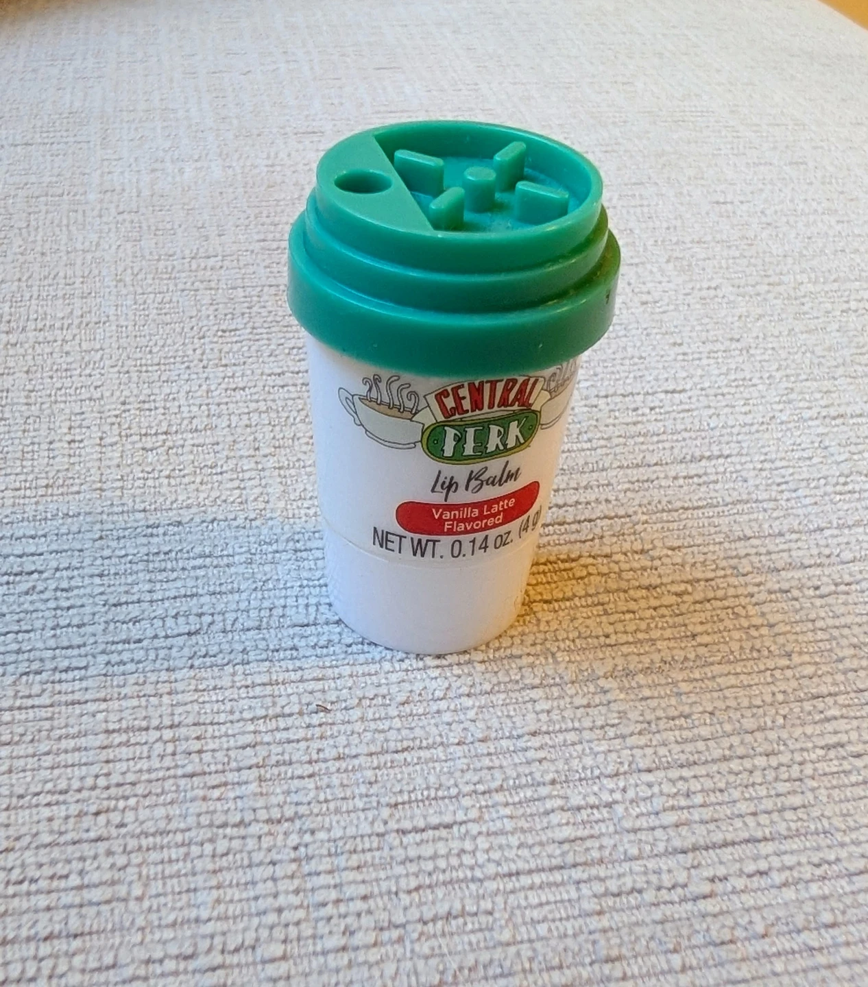 Central Perk Vanilla Latte Empty Collectible Lip Balm Container