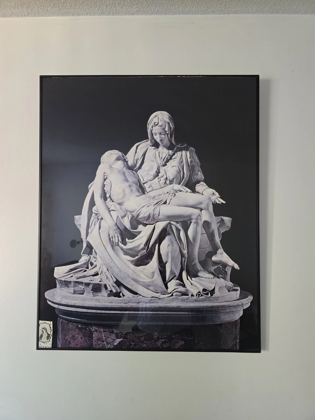 Michelangelo's Pietà Print Framed Art