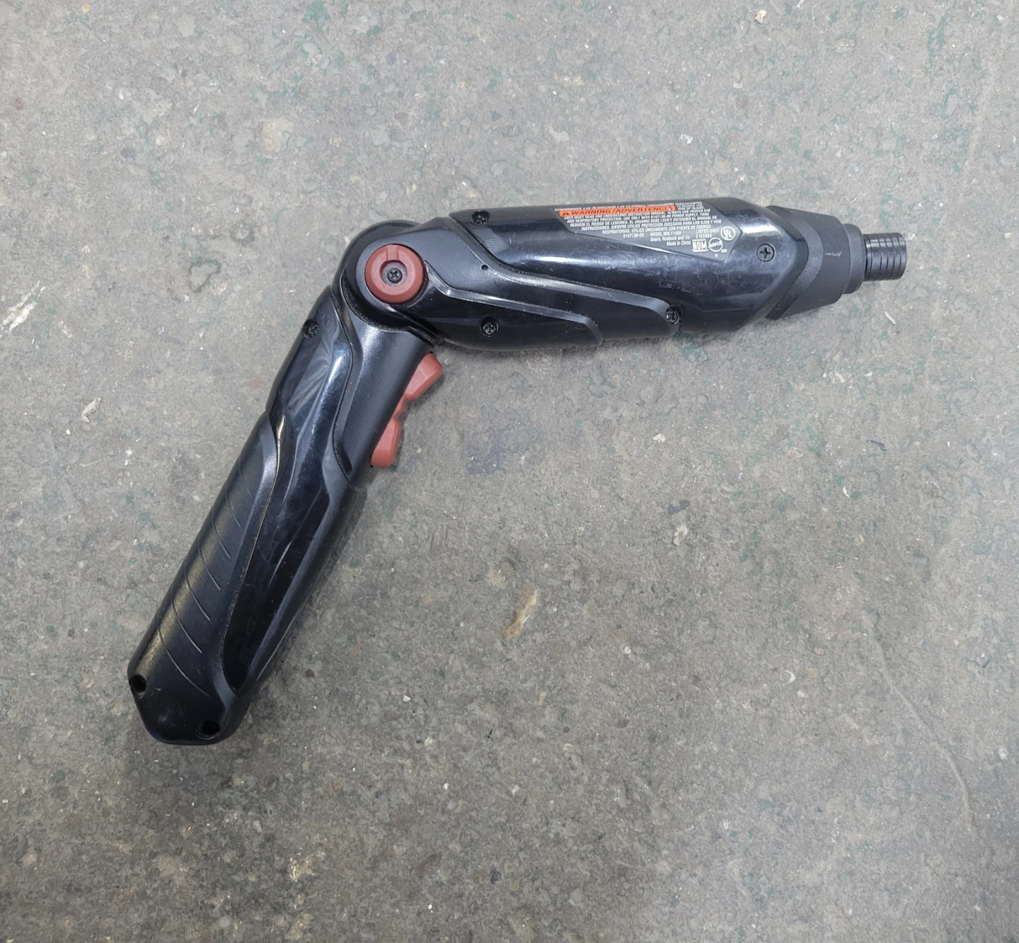Craftsman 4.8V Cordless Screwdriver - photo 2