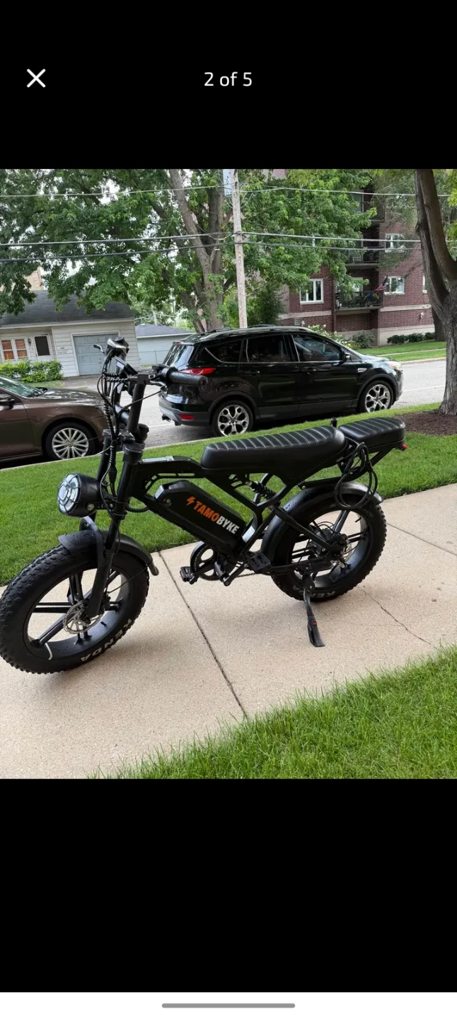 TAMOBYKE Electric Bike - Black - photo 2