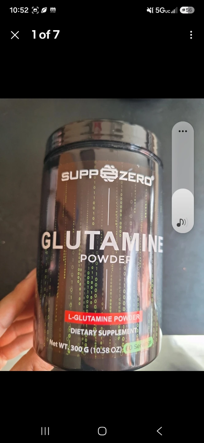SUPPZERO GLUTAMINE Powder