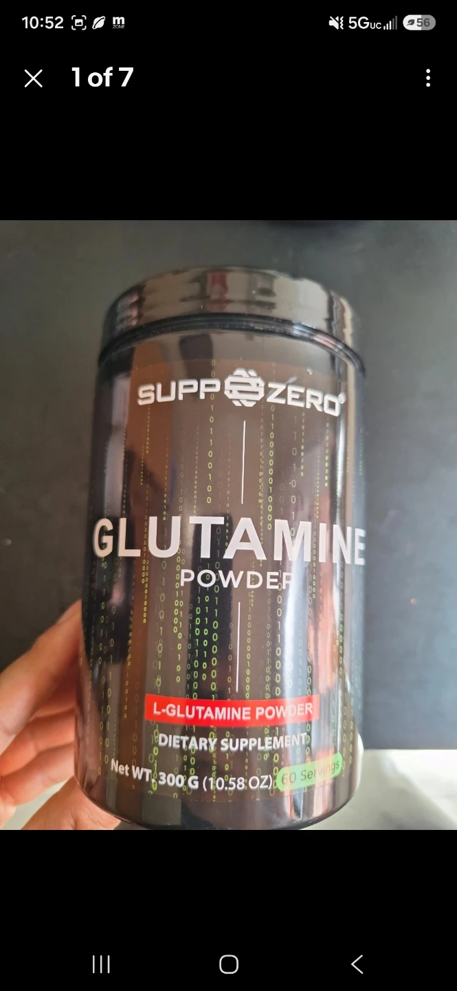 SUPPZERO GLUTAMINE Powder - photo 3