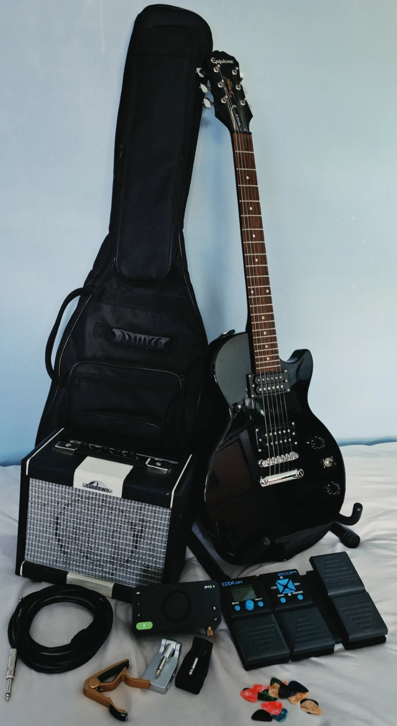 Epiphone Electric Guitar Package with Amp and Accessories