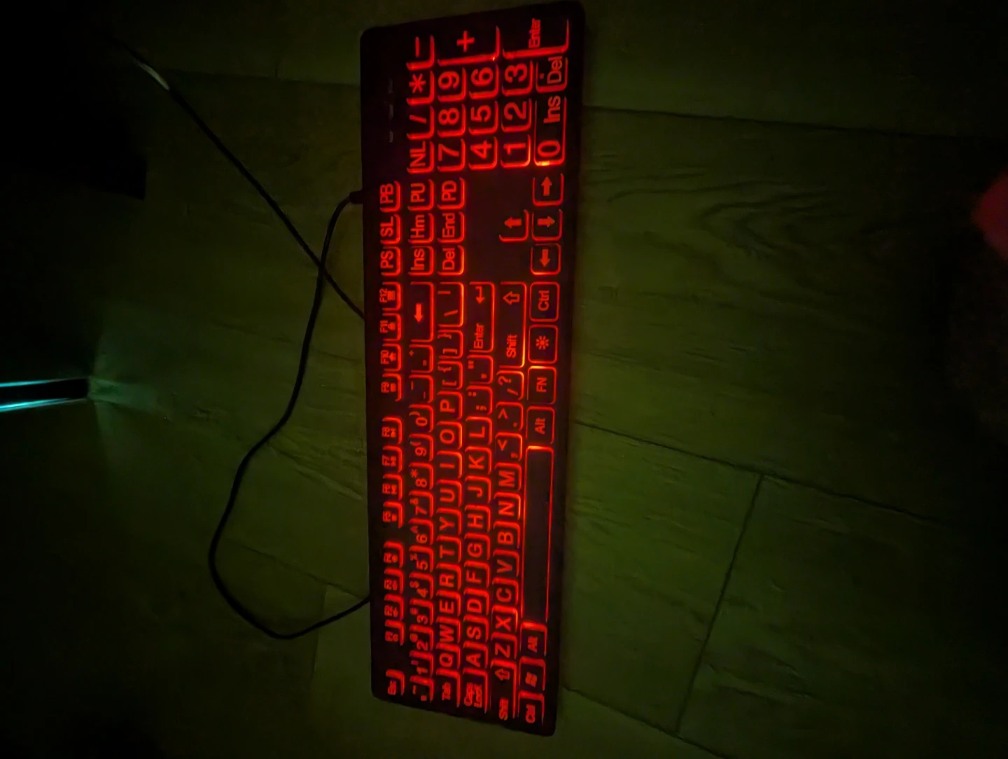 Wired Full Size Keyboard with Backlight - photo 2