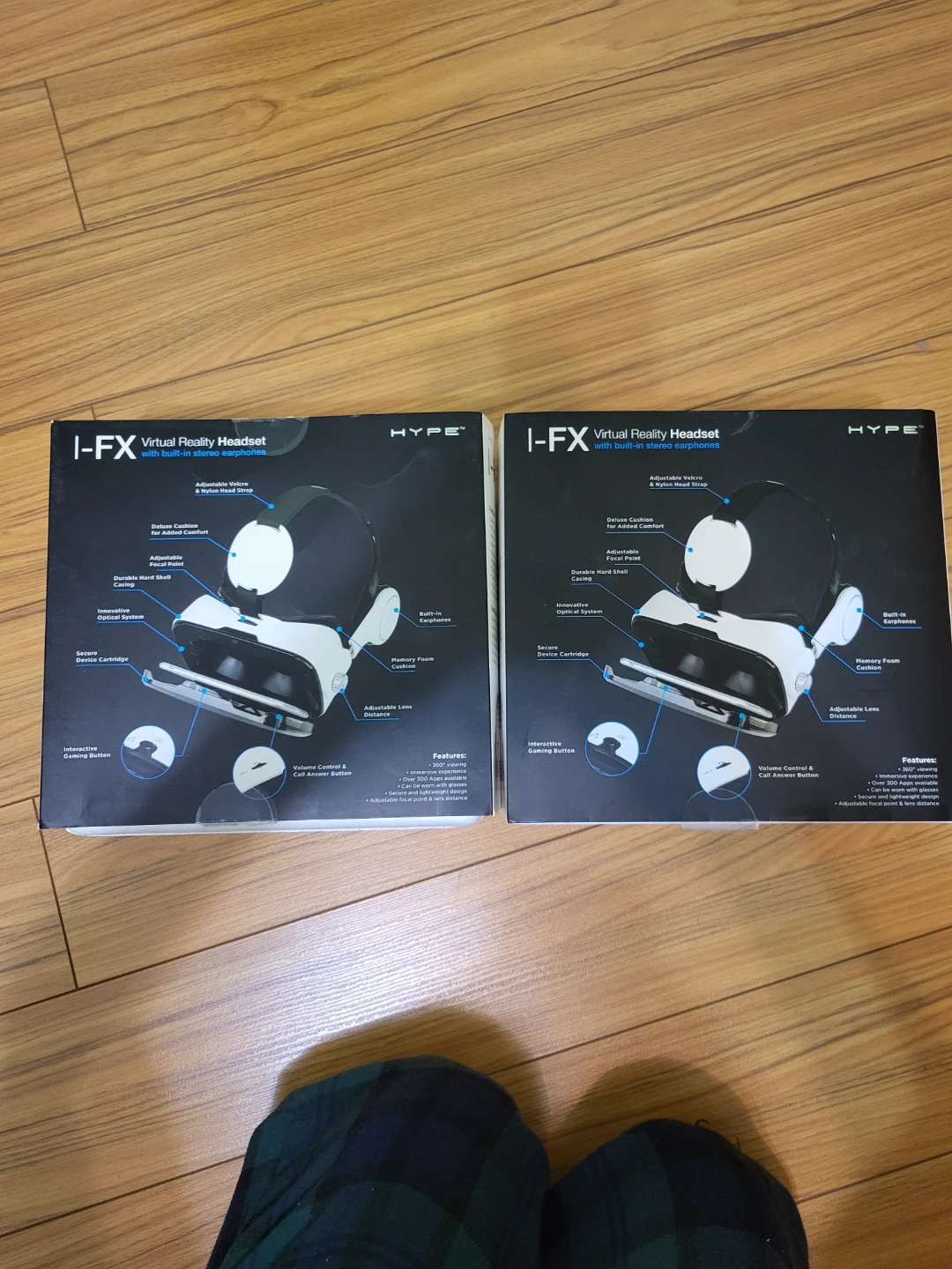 I-FX Virtual Reality Headset with Built-in Stereo Earphones - photo 3