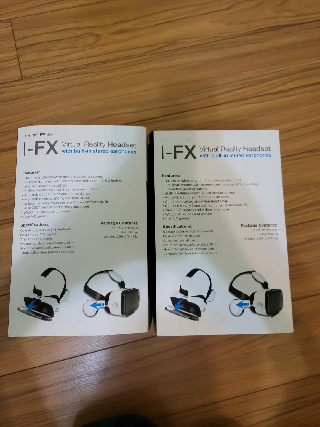 I-FX Virtual Reality Headset with Built-in Stereo Earphones - photo 4