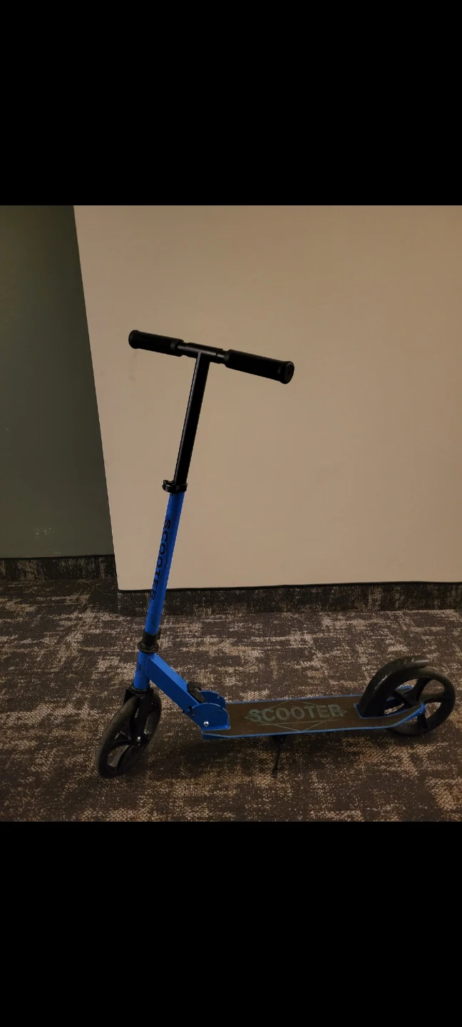Blue Scooter