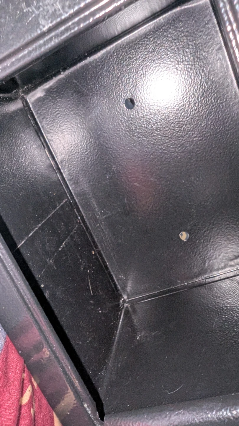 Small Black Electronic Safe Box with Key - photo 3