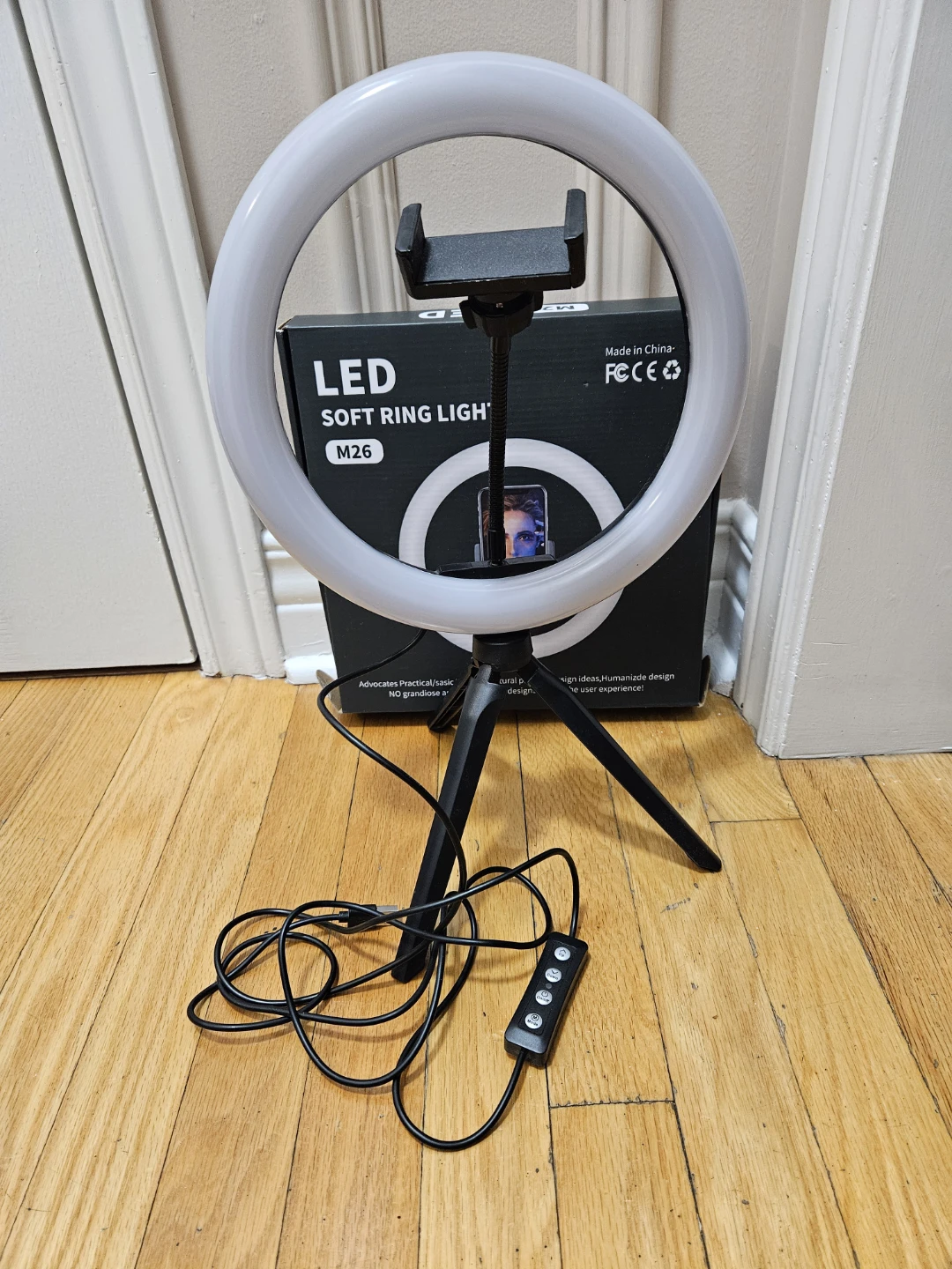 LED Soft Ring Light M26 with Tripod