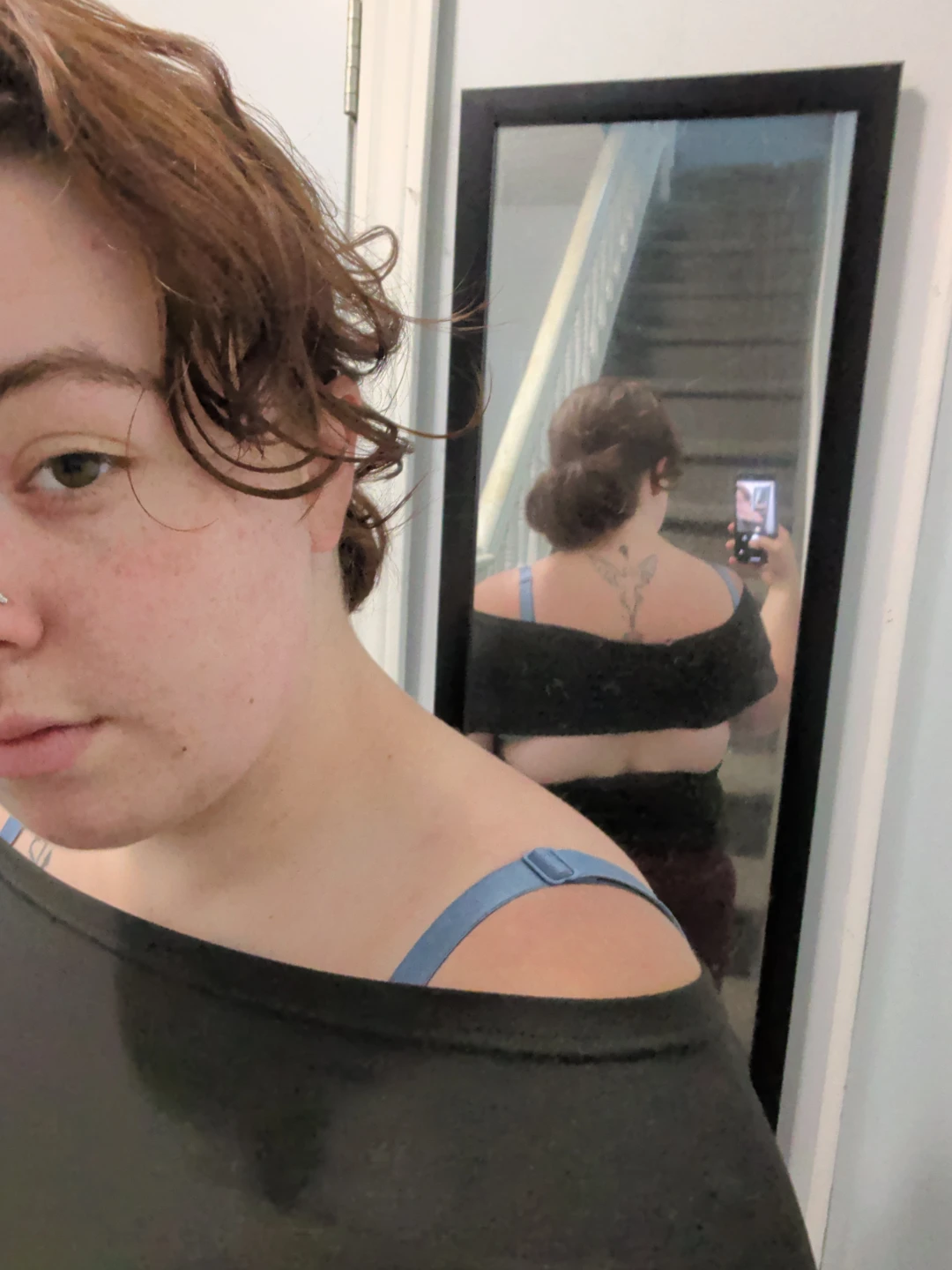 Black Off-the-Shoulder Top - photo 2