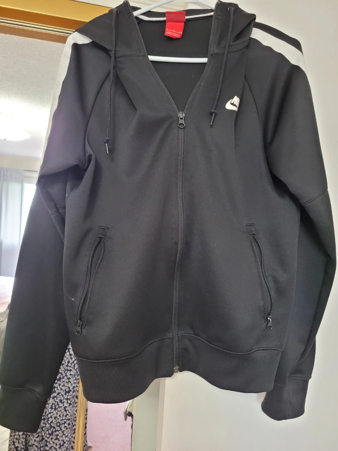 Nike Full Zip Hoodie - Black