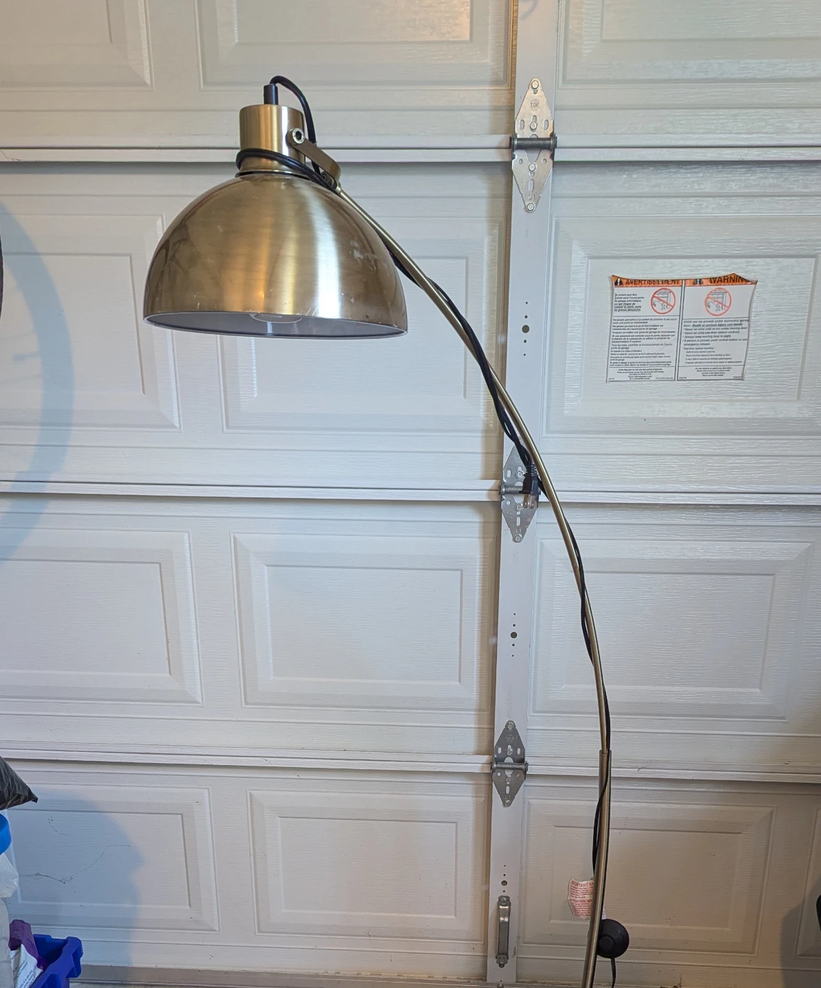 Arc Floor Lamp - Brass Finish