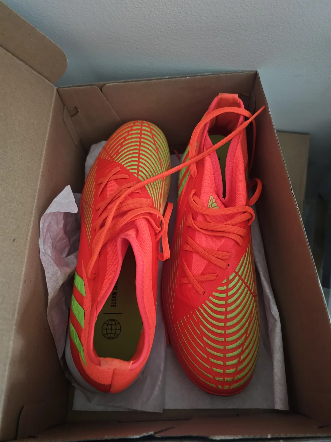 Adidas Predator Edge.3 TF Football Boots - Size 8.5 US
