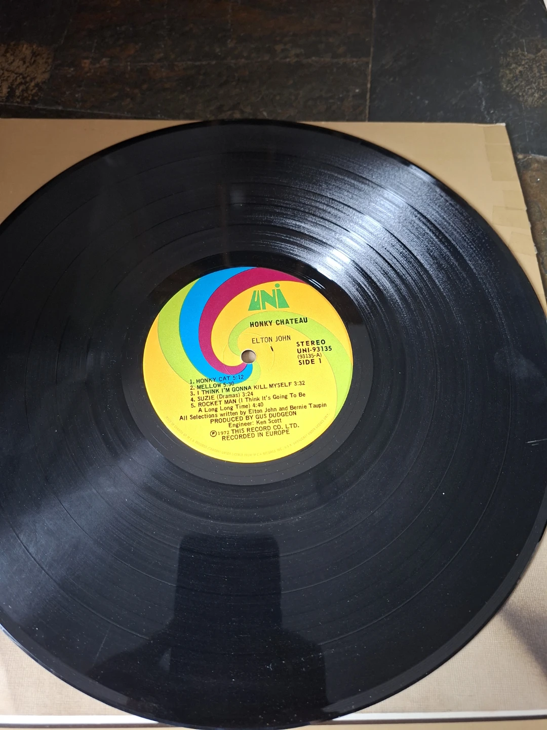 Elton John Honky Château Vinyl Record - photo 3