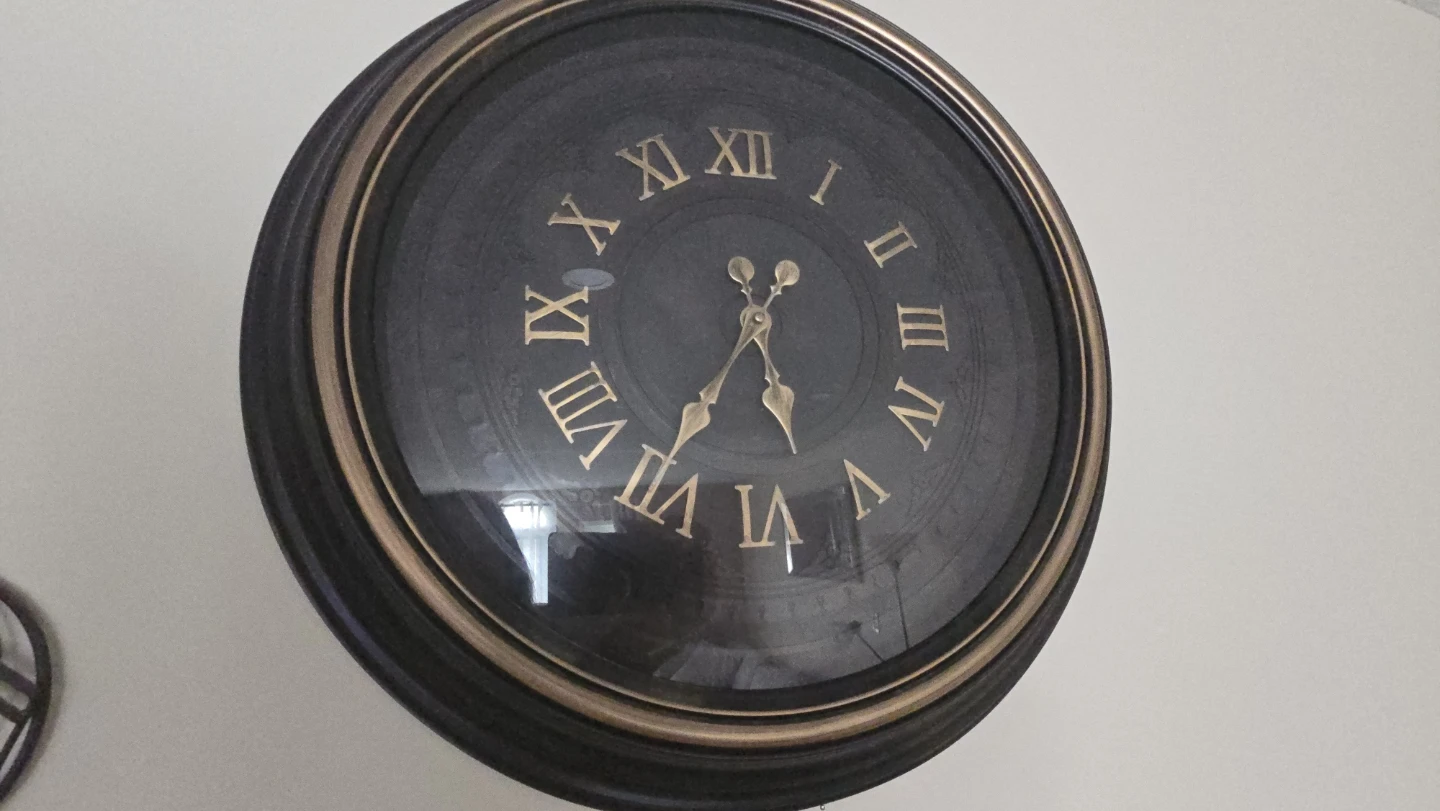 Large Wall Clock with Roman Numerals - photo 3