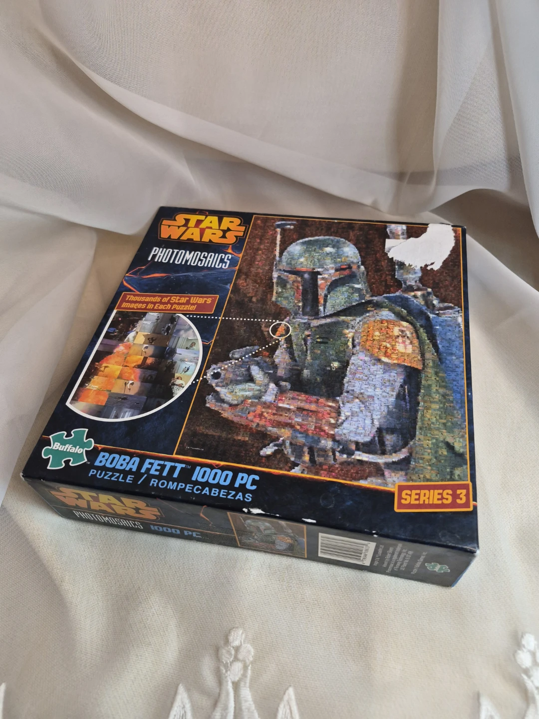 Photomosaic Jigsaw Puzzle Boba Fett Star Wars 1000pc - photo 3