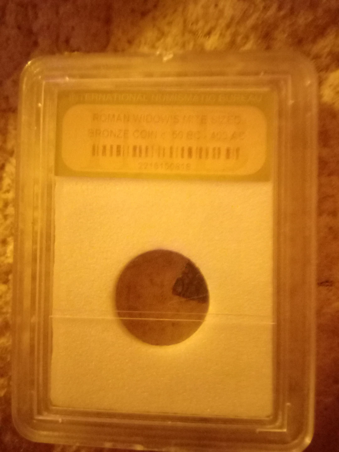 Roman Widow's Mite Sized Bronze Coin - 50 BC / 40 AD