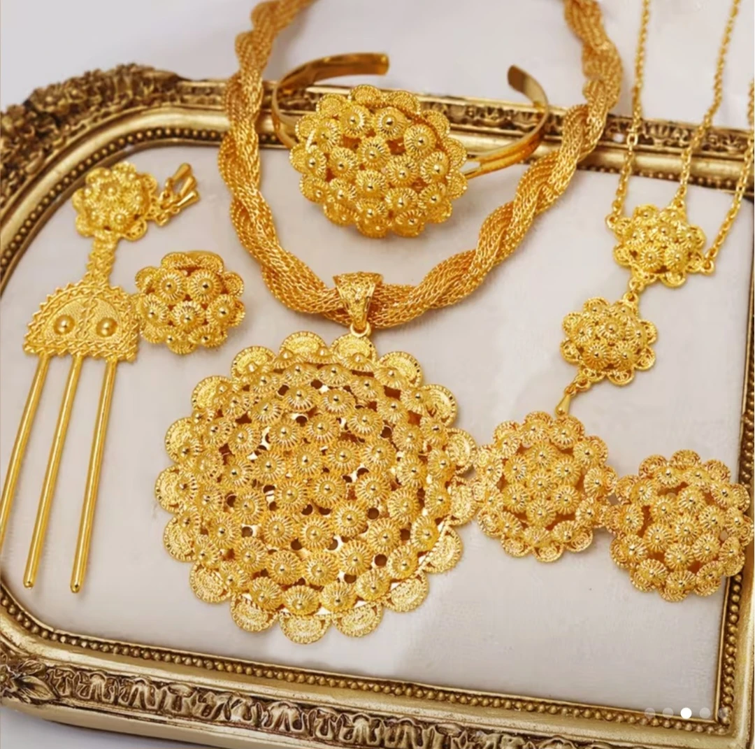 Gold plated Jewelry Set - photo 3