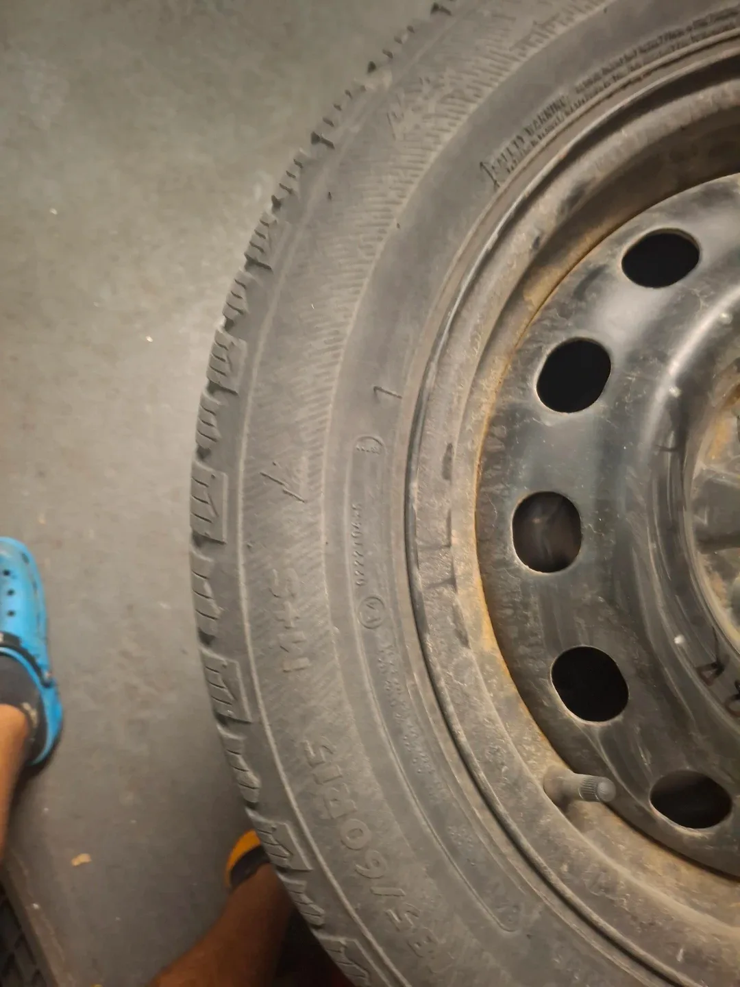 Winter tires ford fiesta 2014 - photo 4