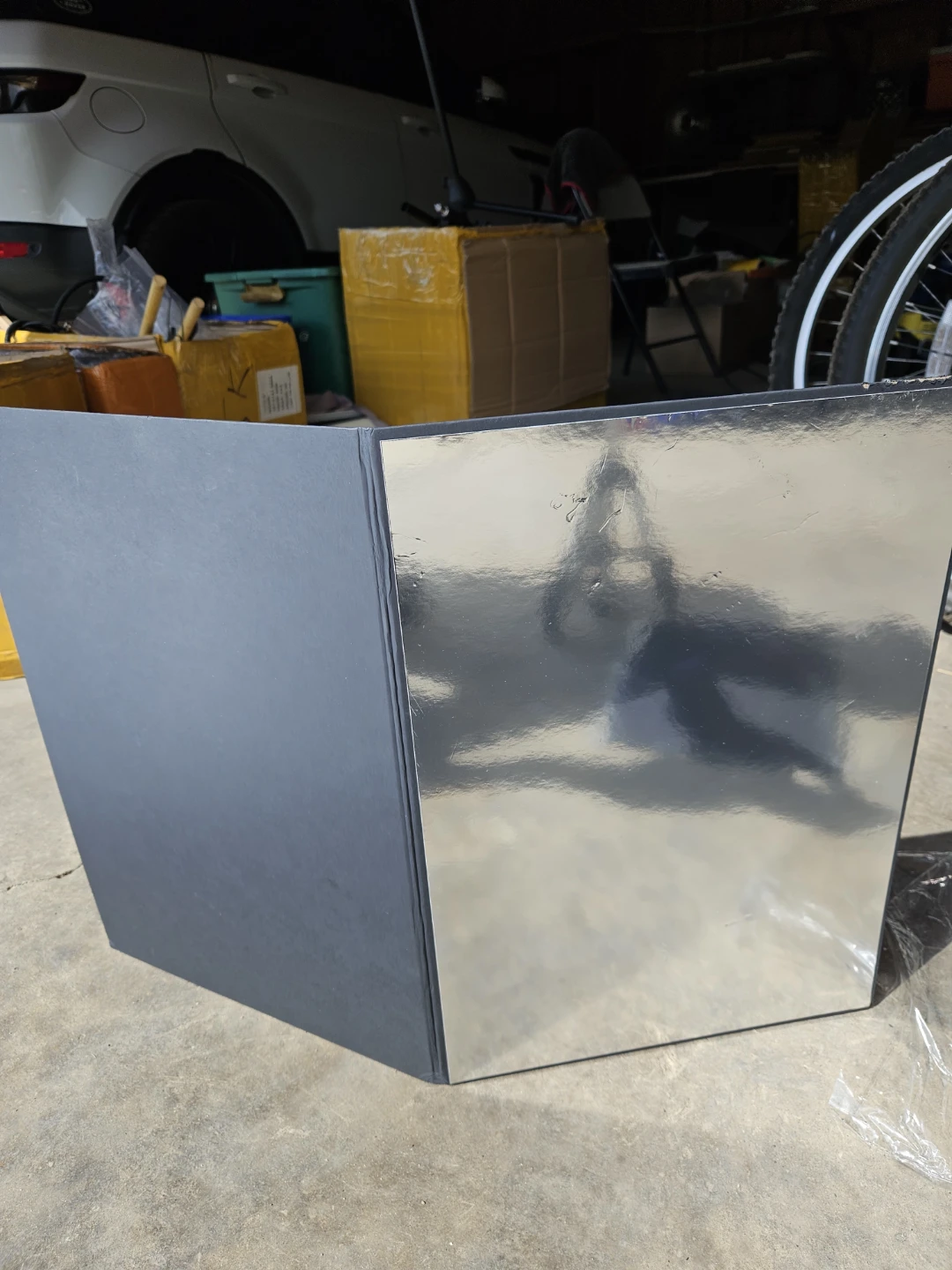 Large Black & Silver Photo Album / Scrapbook Binder