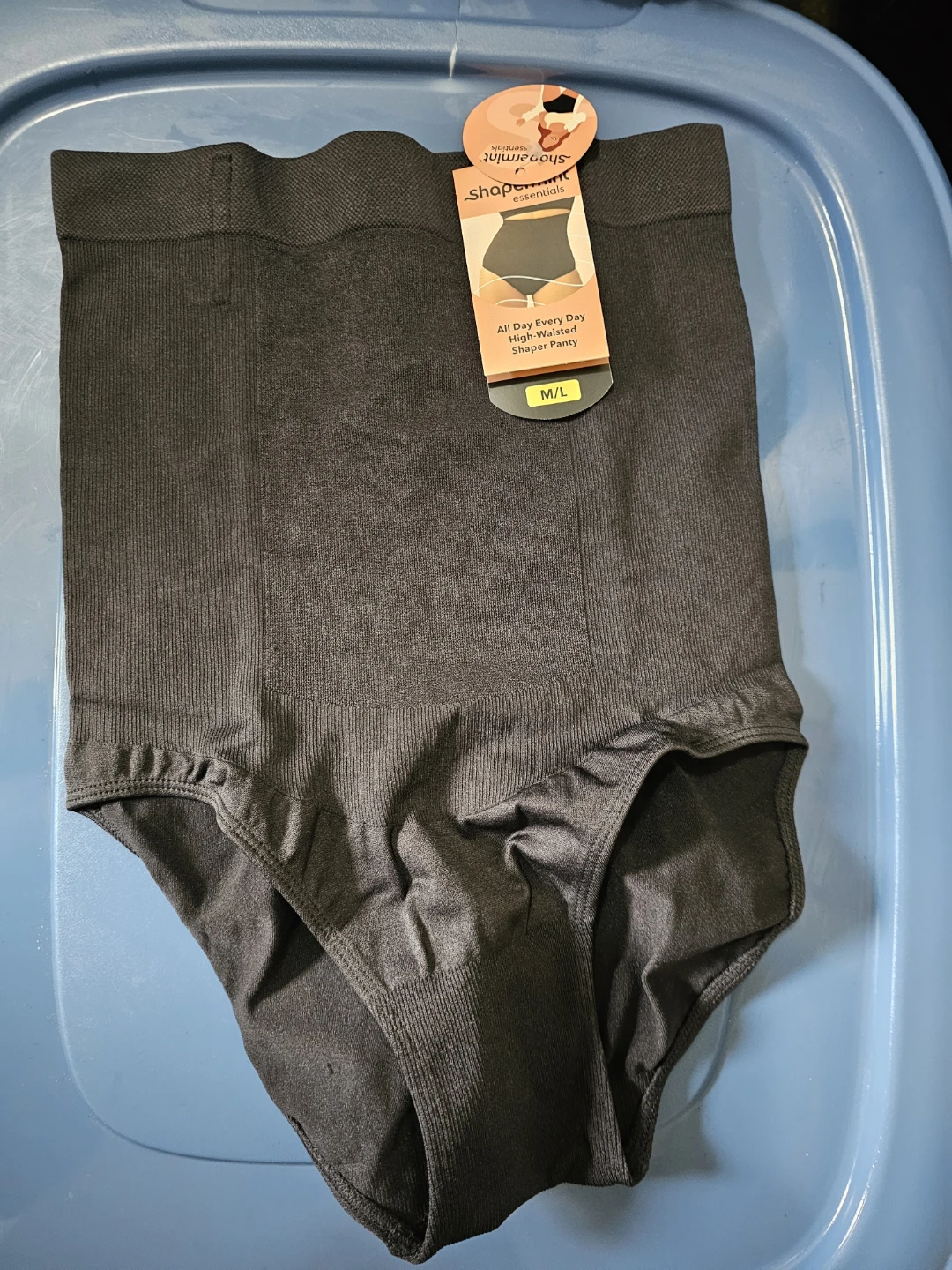 Shapermint Essentials High-Waisted Shaper Panty - Black - photo 3