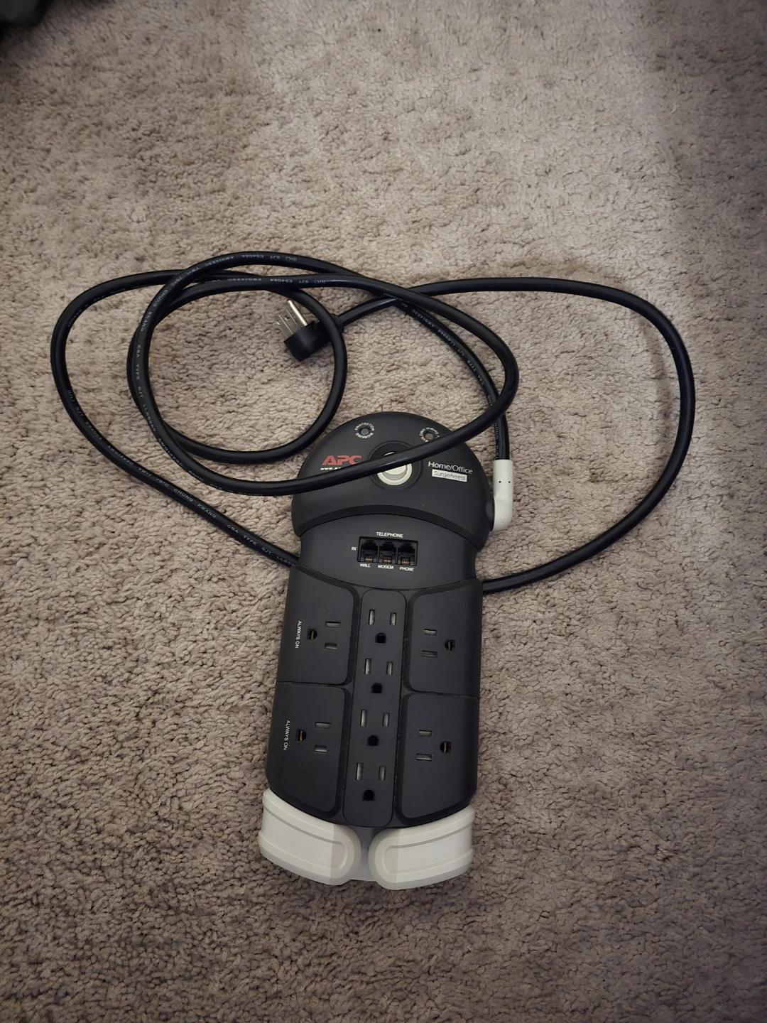 APC SurgeArrest Home/Office Surge Protector 8 Outlets