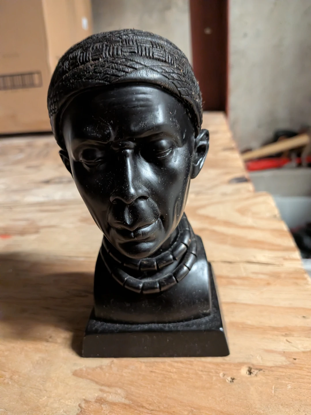 Black Bust Sculpture - photo 2