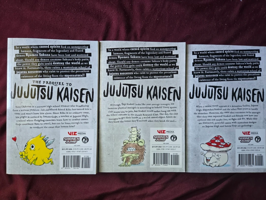 Jujutsu Kaisen Manga Vol 0, 1, & 2 - photo 2