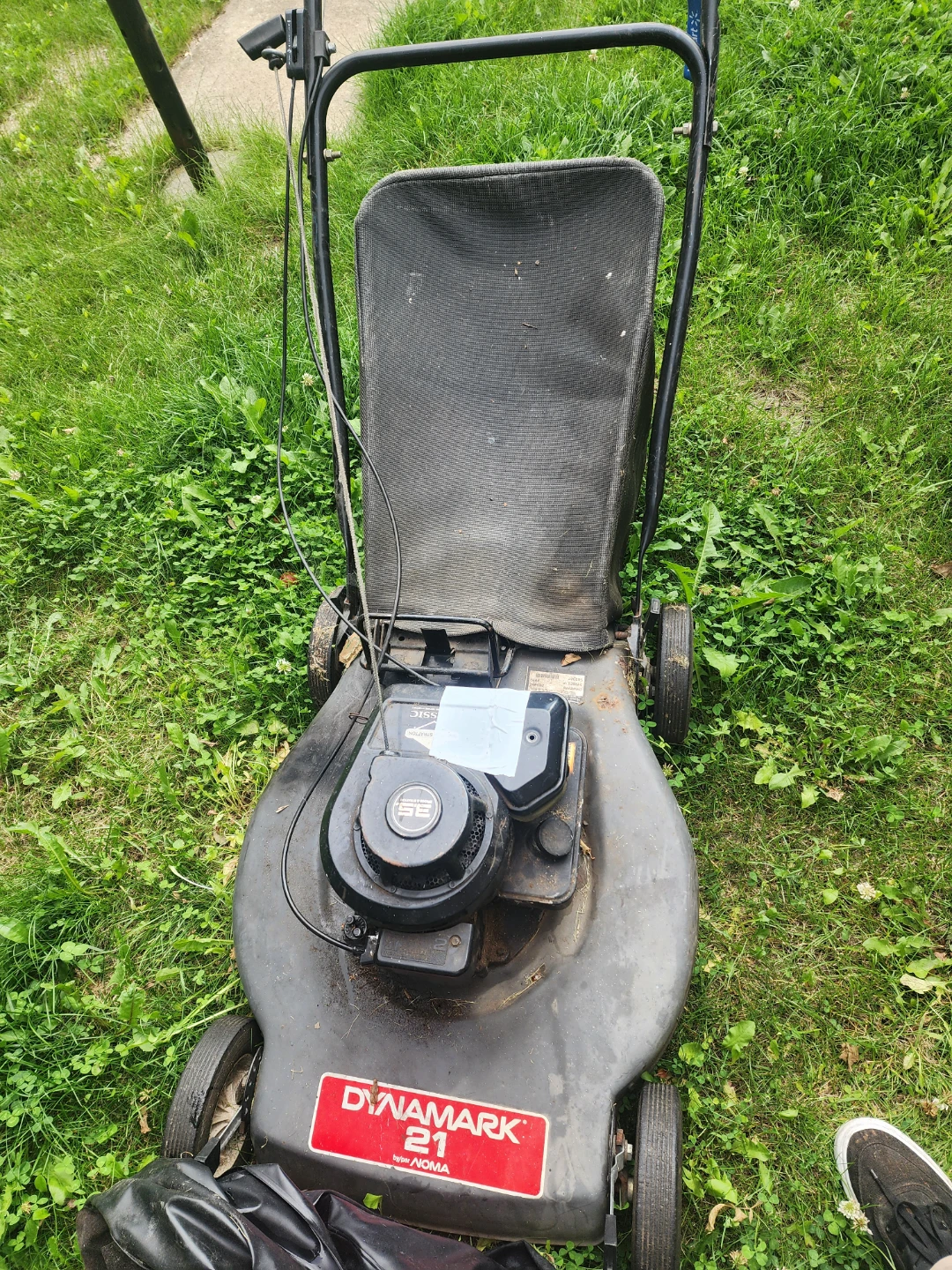 Free DynaMark 21 Gas Push Mower
