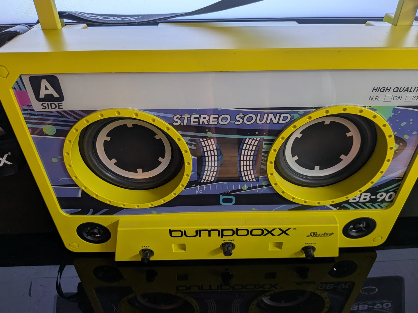 Bumpbo Boombox Retro Cassette  remix  Yellow