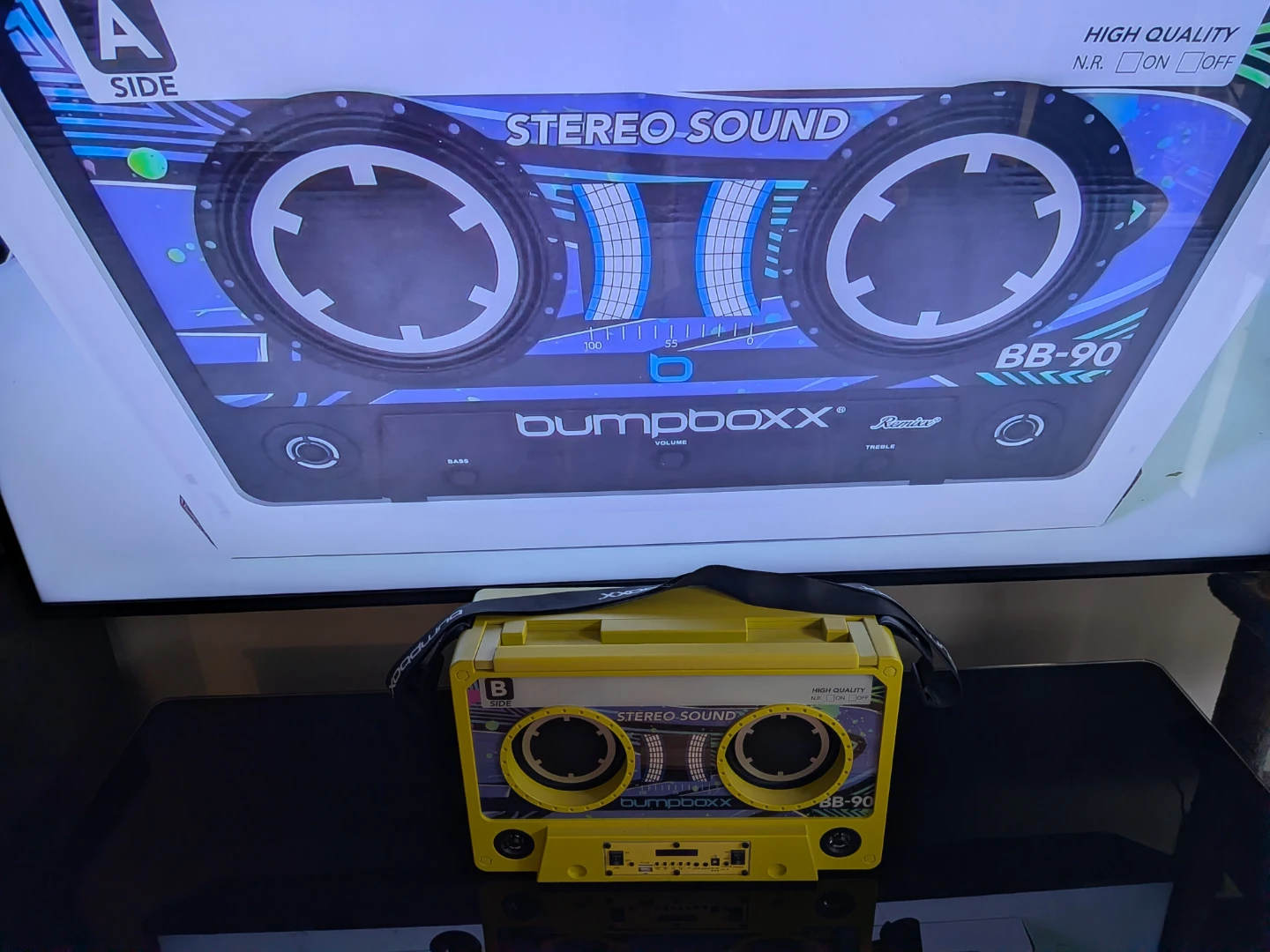 Bumpbo Boombox Retro Cassette  remix  Yellow - photo 2