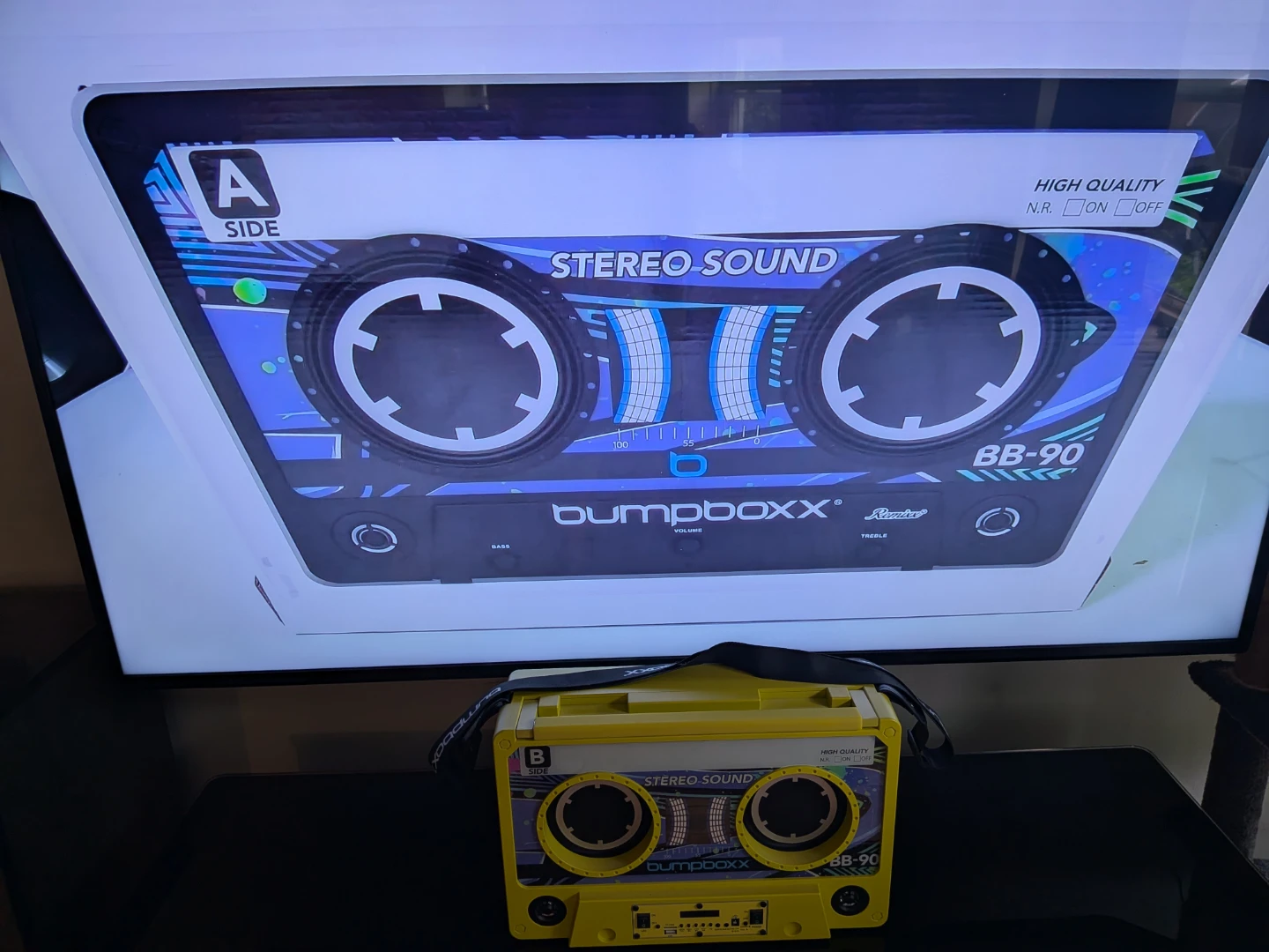 Bumpbo Boombox Retro Cassette  remix  Yellow - photo 5