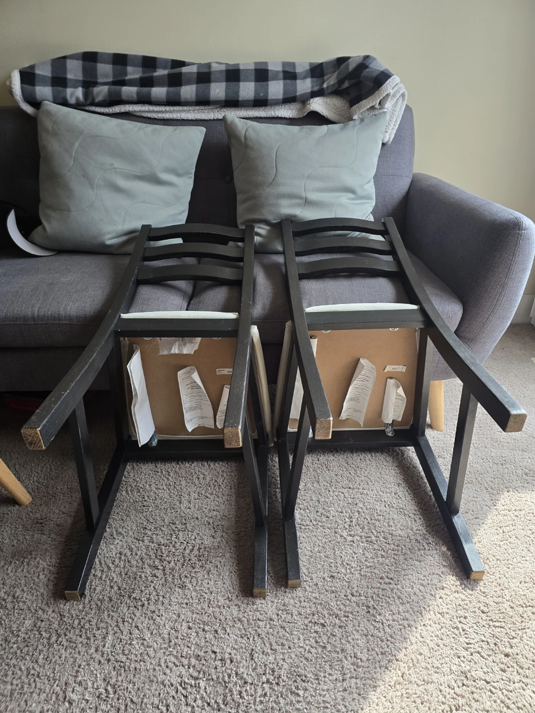 2 Ikea dinning chairs - photo 5