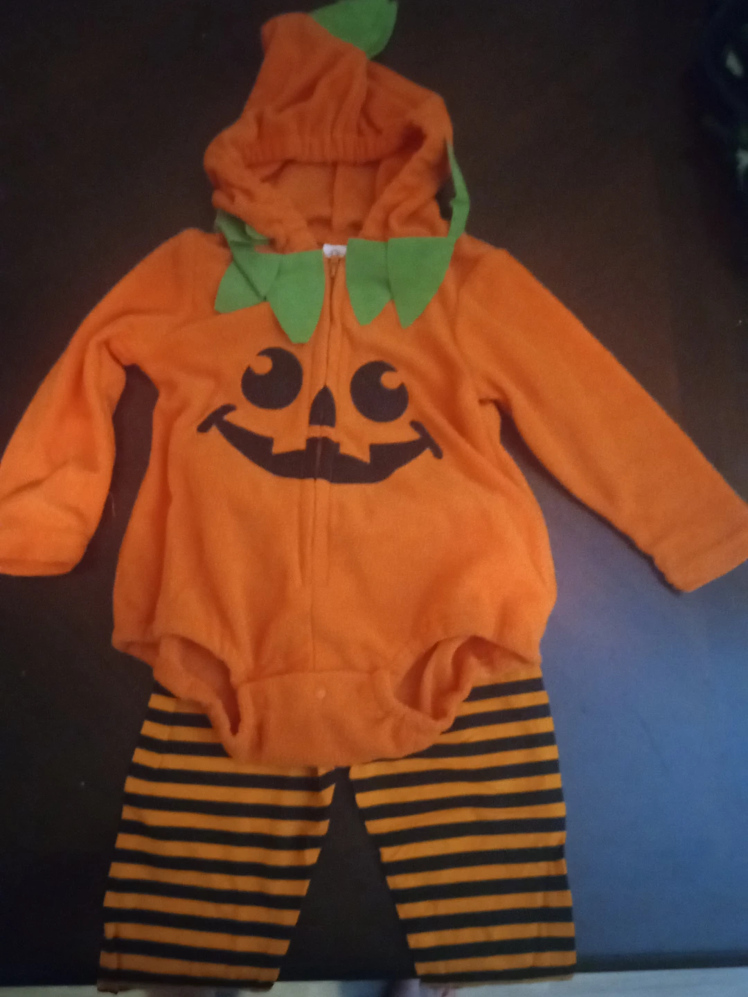 Kids Pumpkin Costume Set