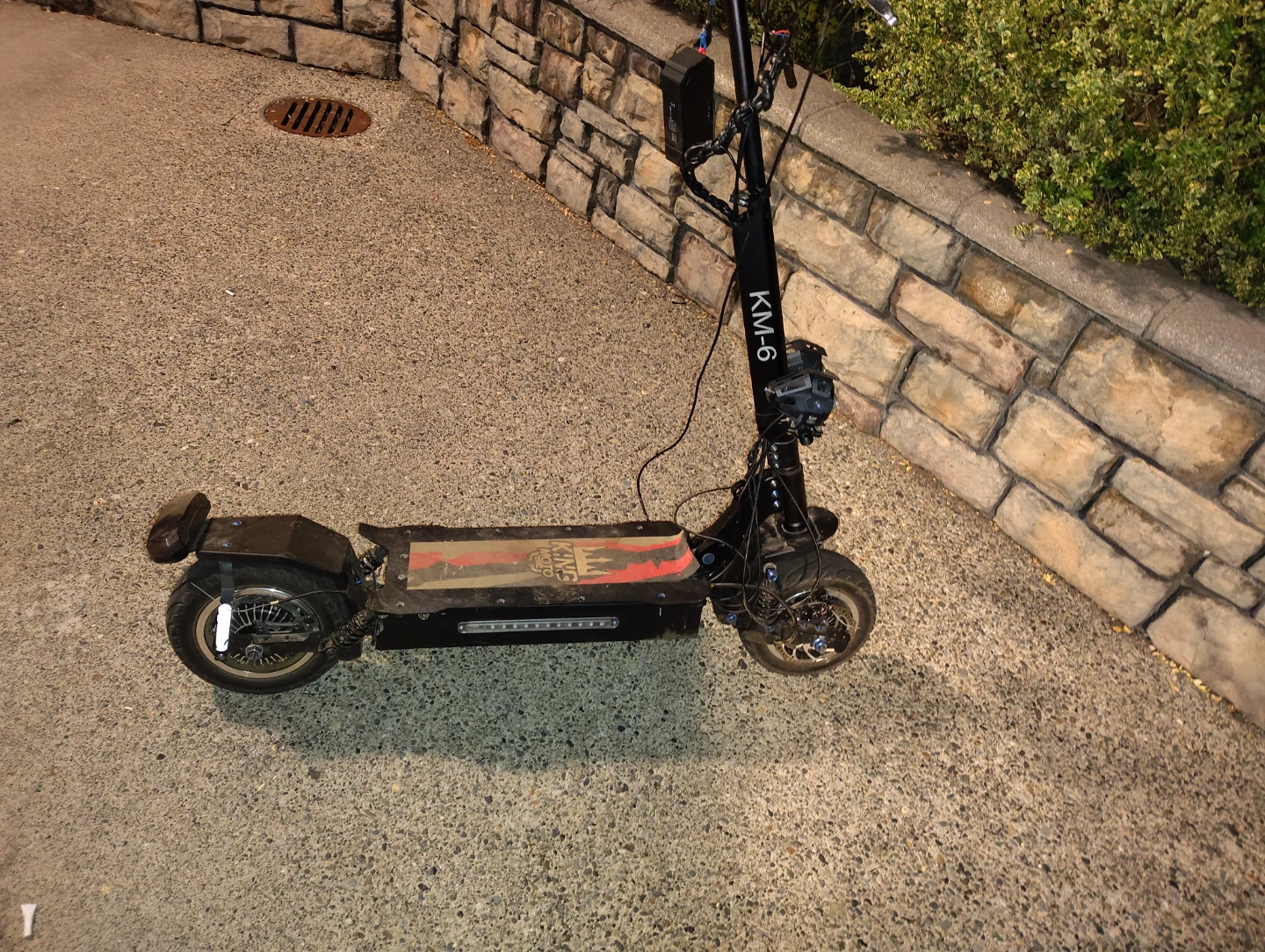 King moto KM-6 dual motor scooter