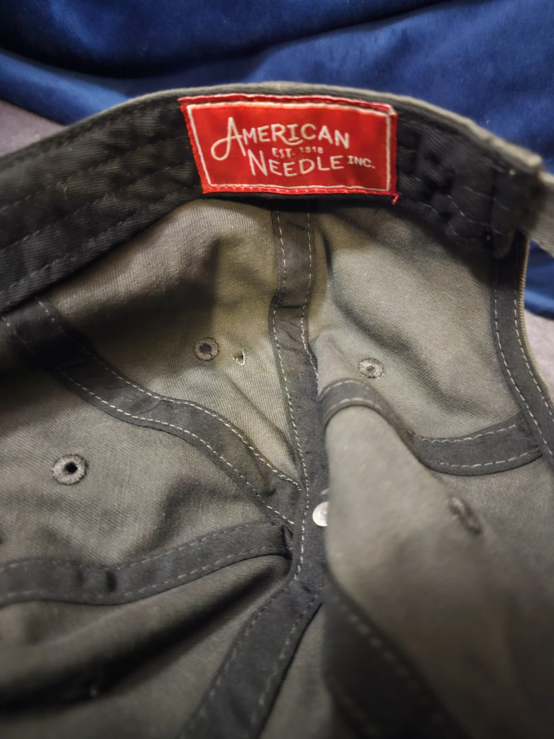 American Needle NHL Original 6 Baseball Cap - photo 3