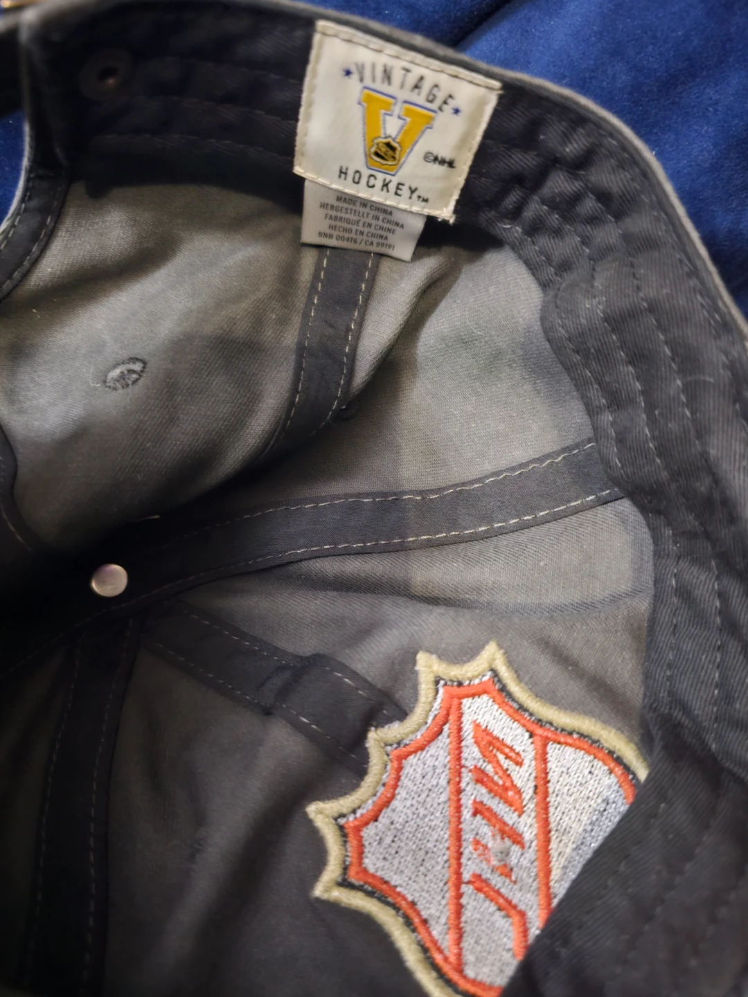 American Needle NHL Original 6 Baseball Cap - photo 4