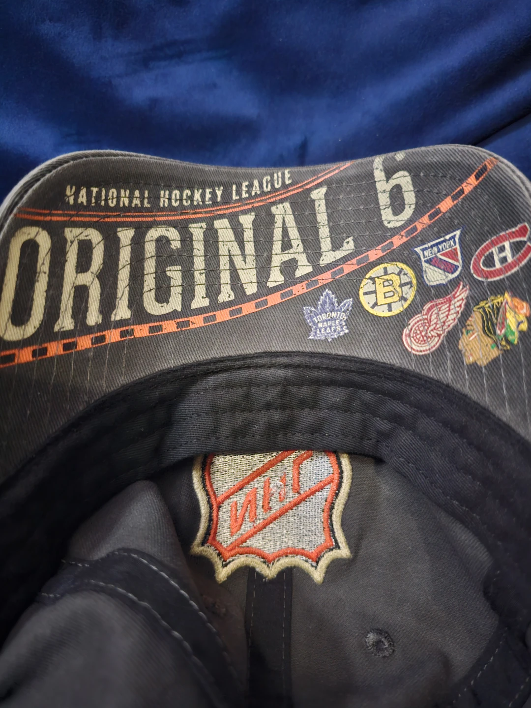 American Needle NHL Original 6 Baseball Cap - photo 5