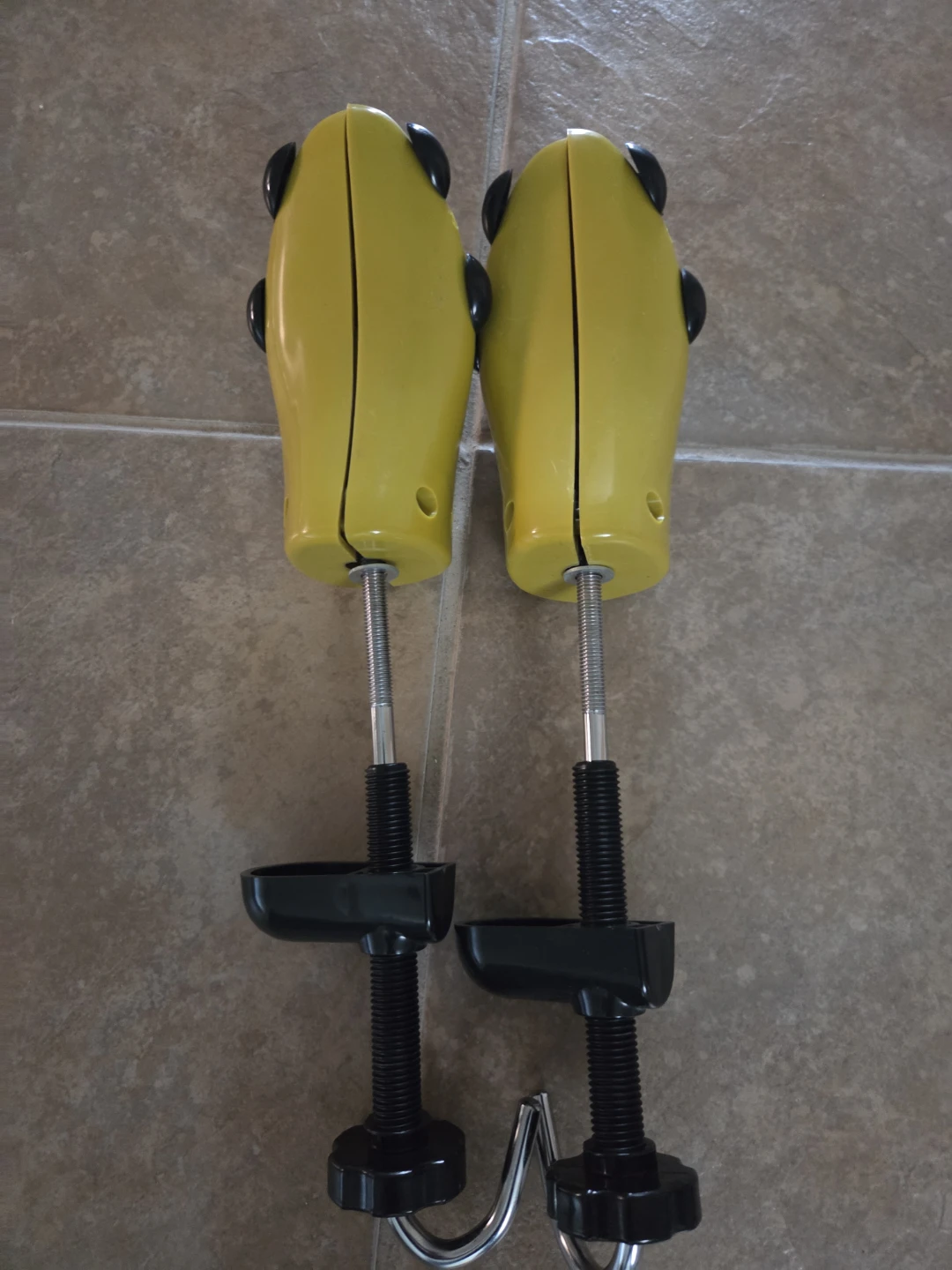 Yellow Shoe Stretcher Pair