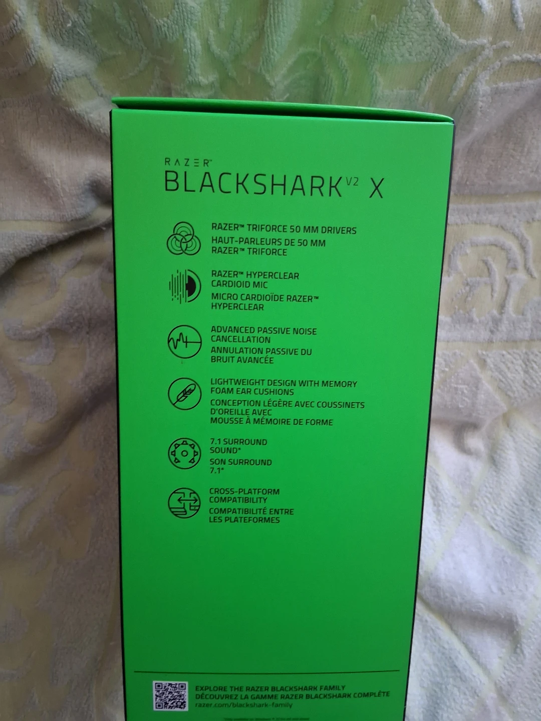 Razer Blackshark V2 X Wired Esports Gaming Headset - photo 3