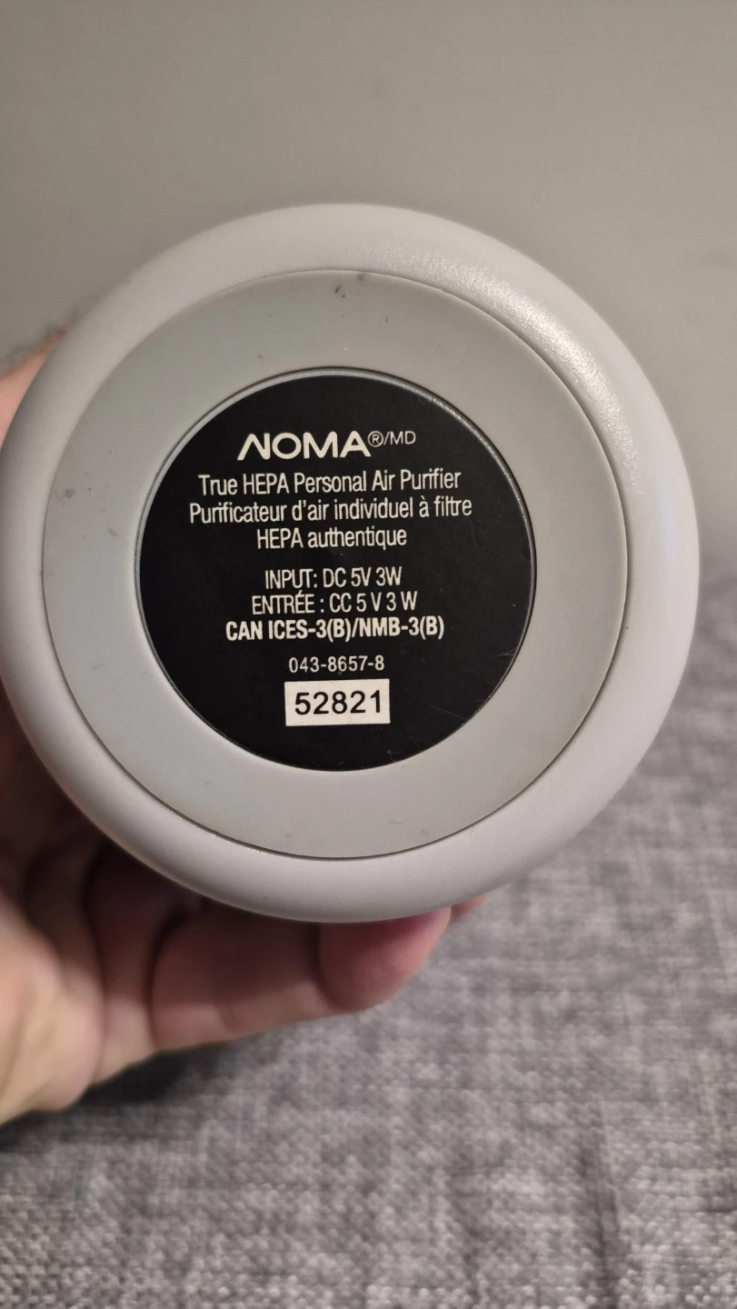 NOMA True HEPA Personal Air Purifier
