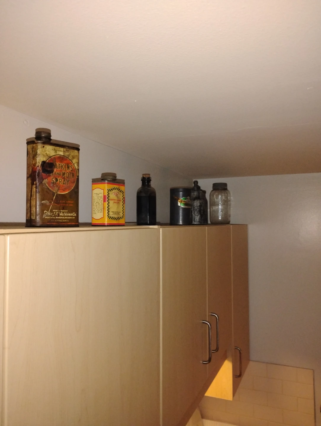 Antique tins n mason jar  collectibles