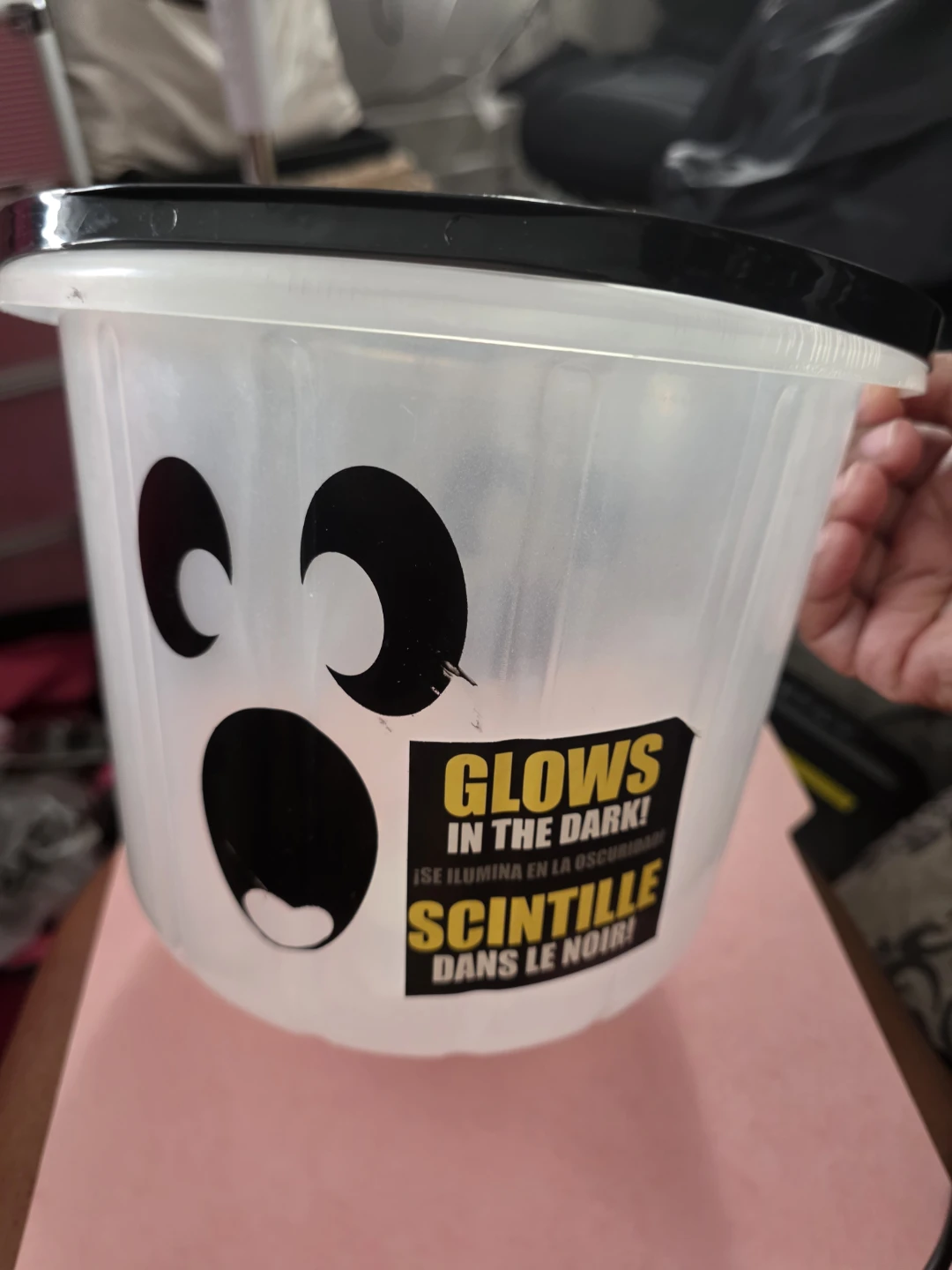 Amscan Glow In The Dark Halloween Pail