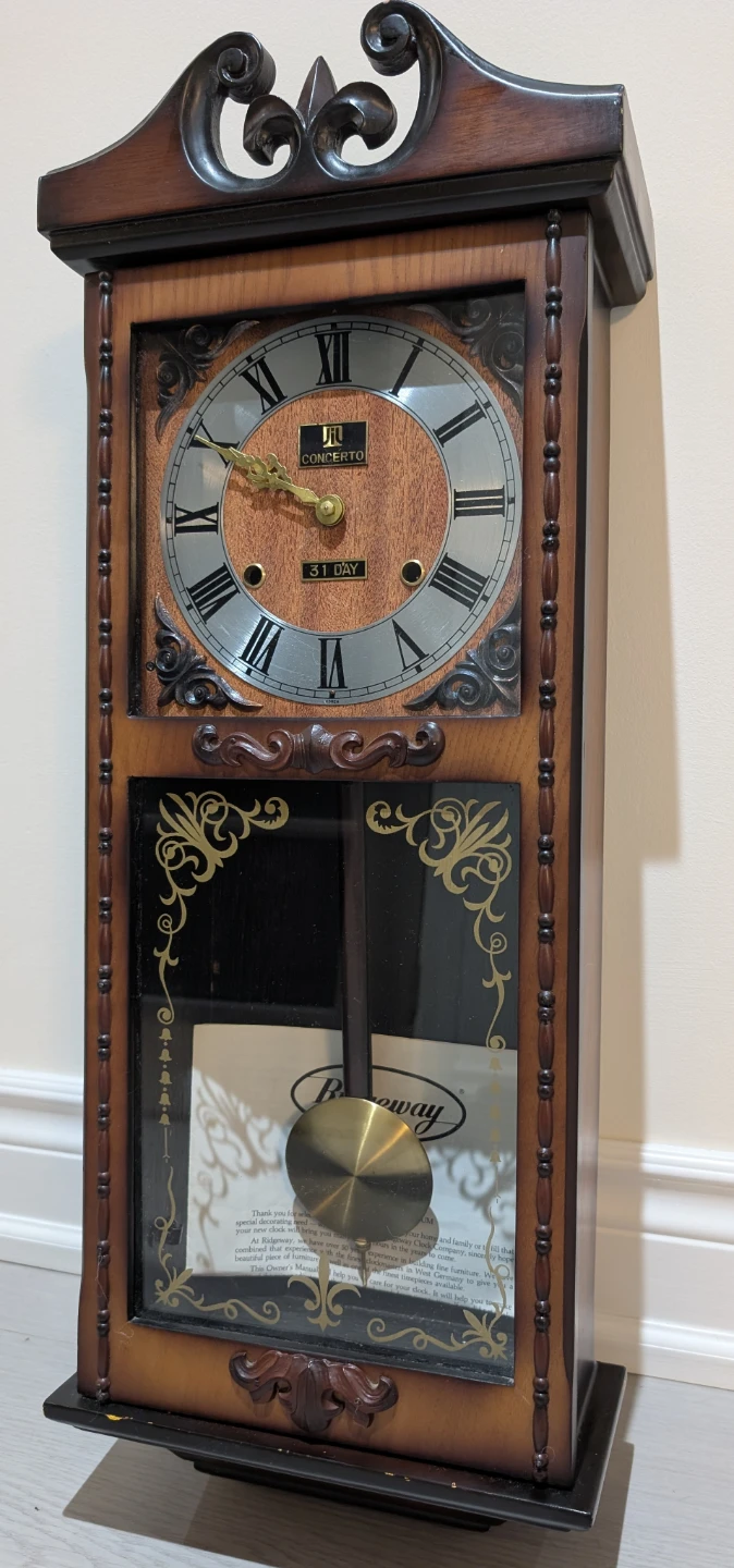 Antique Concerto 31 Day Wall Clock - photo 2