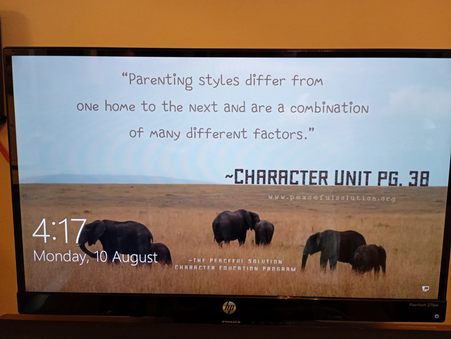 HP Pavilion 27bw Monitor